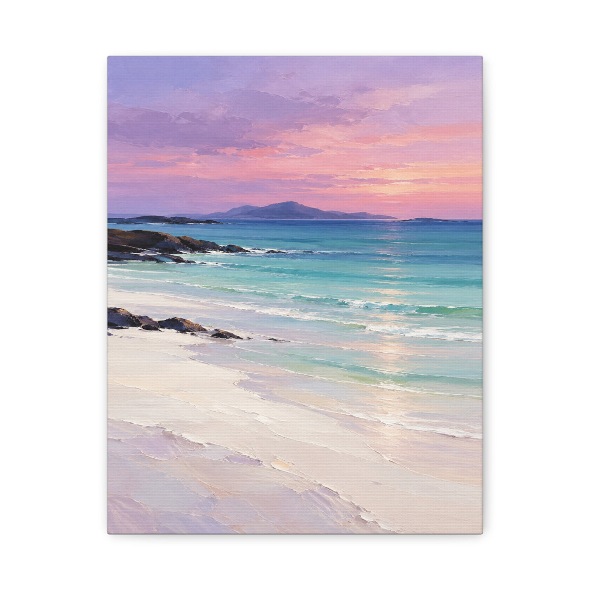 Hebridean Calm · Frameless Canvas
