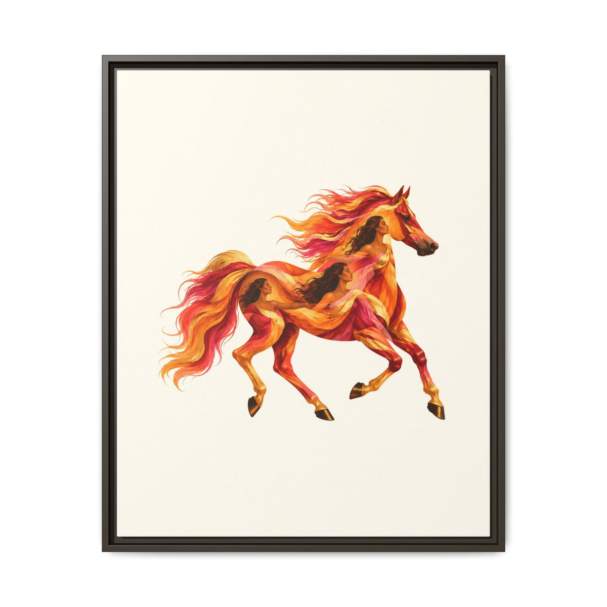 Equa Solaris · Framed Canvas