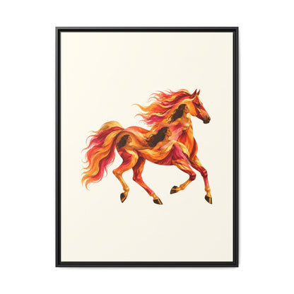Equa Solaris · Framed Canvas
