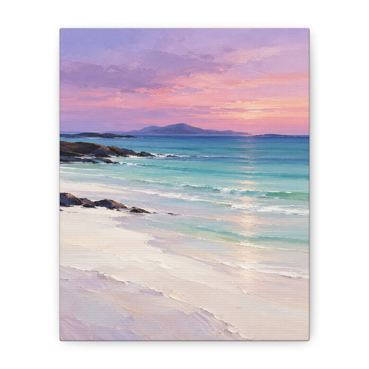 Hebridean Calm · Frameless Canvas