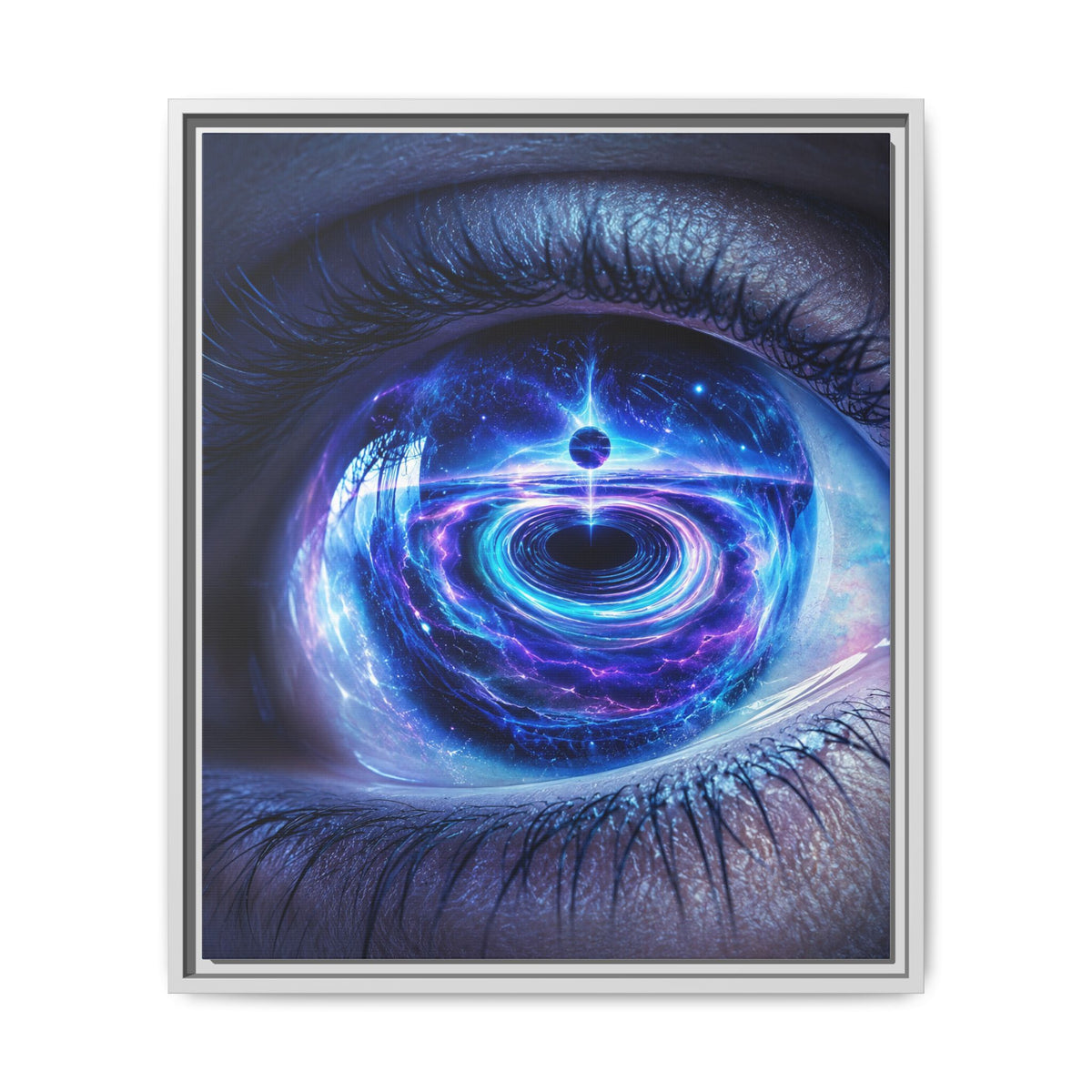 Eclipse of the Inner Eye · Framed Canvas