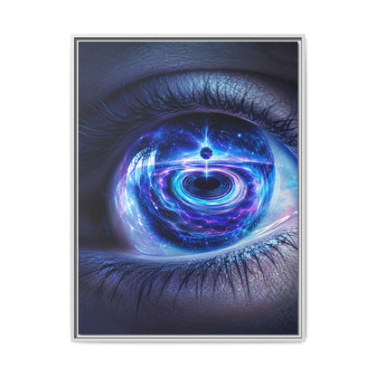 Eclipse of the Inner Eye · Framed Canvas