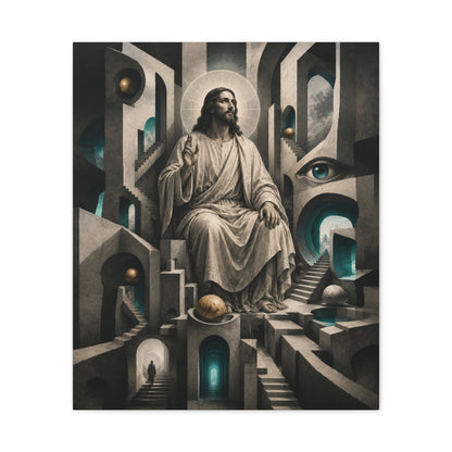 Scala Salvatoris · Frameless Canvas