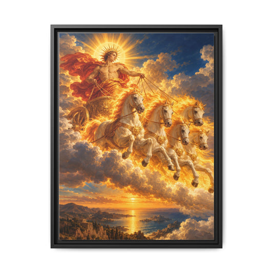 The Chariot of Helios · Framed Canvas