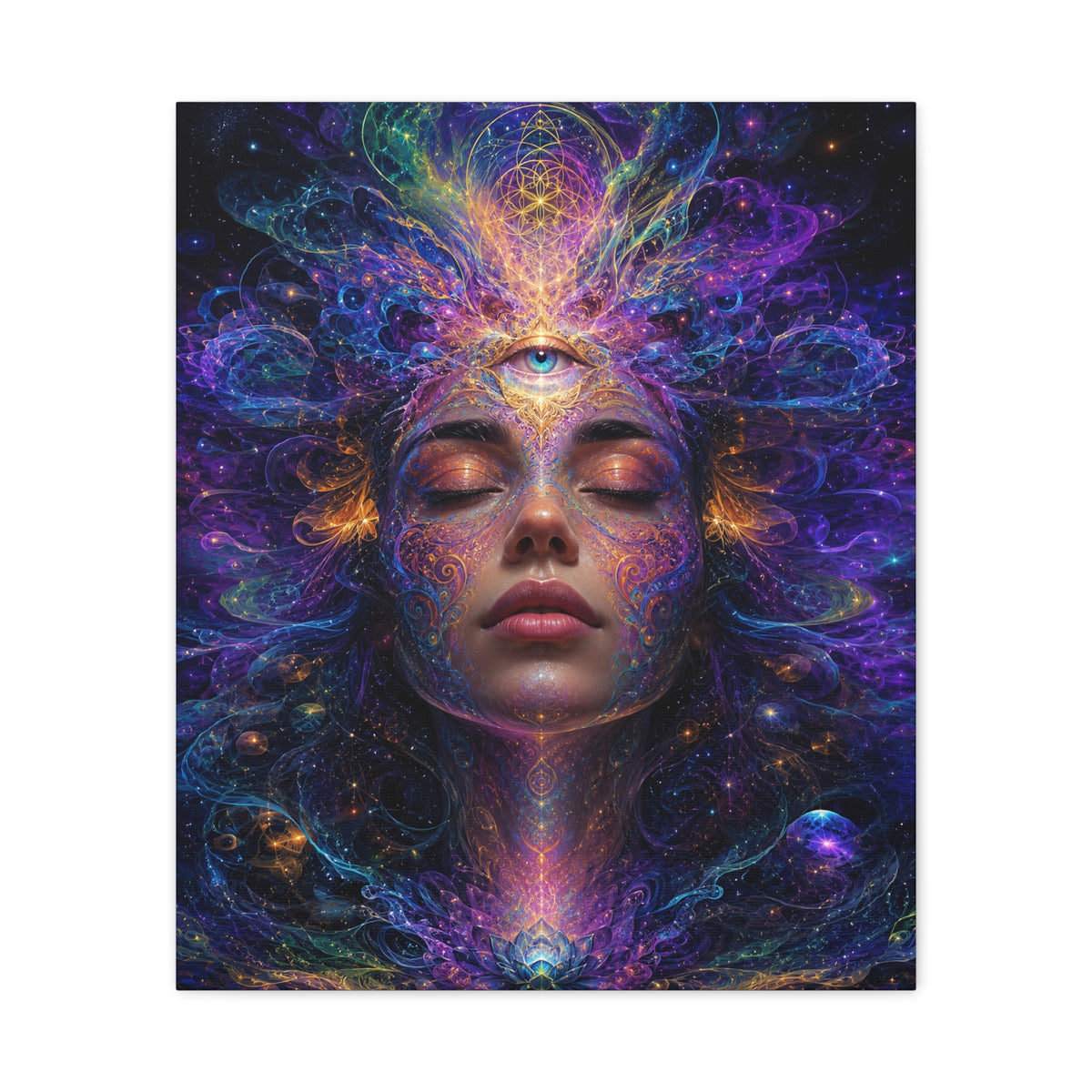 The Inner Cosmos · Frameless Canvas