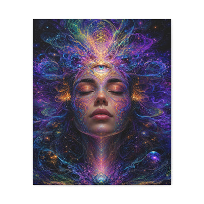 The Inner Cosmos · Frameless Canvas