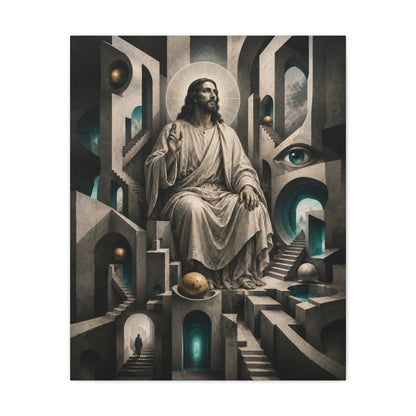 Scala Salvatoris · Frameless Canvas