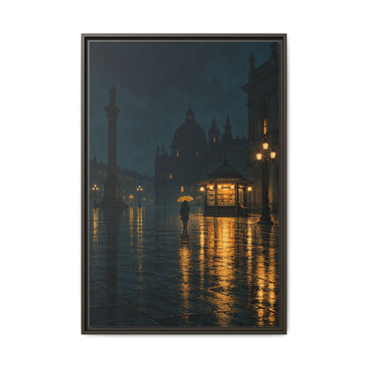 Small Hours · Framed Canvas