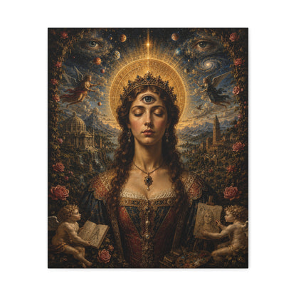 The Awakening of Celestia · Frameless Canvas