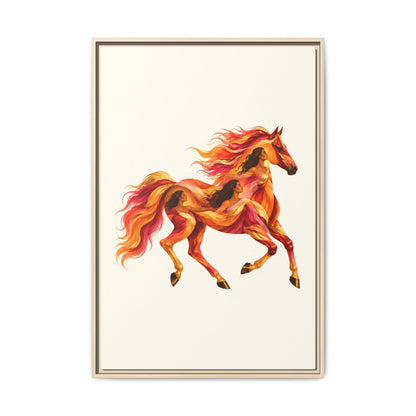Equa Solaris · Framed Canvas