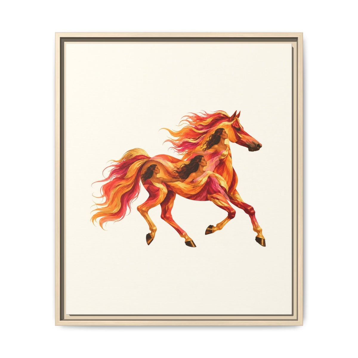 Equa Solaris · Framed Canvas
