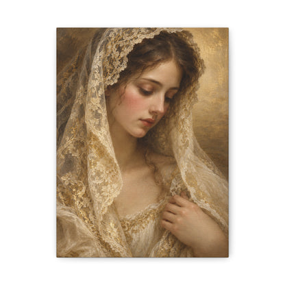 Dama di Pizzo · Frameless Canvas