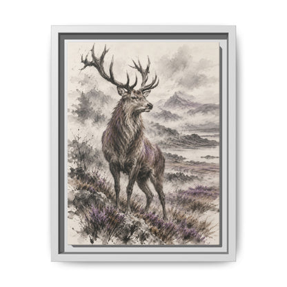 Rex Montium · Framed Canvas