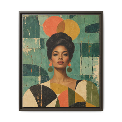 Coral Equinox · Framed Canvas