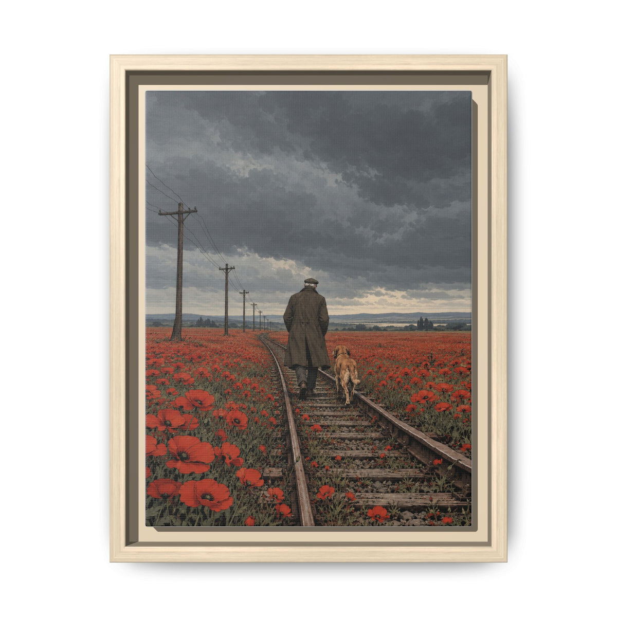 Northbound · Framed Canvas