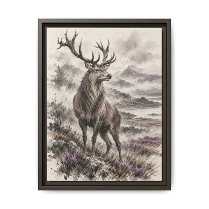 Rex Montium · Framed Canvas