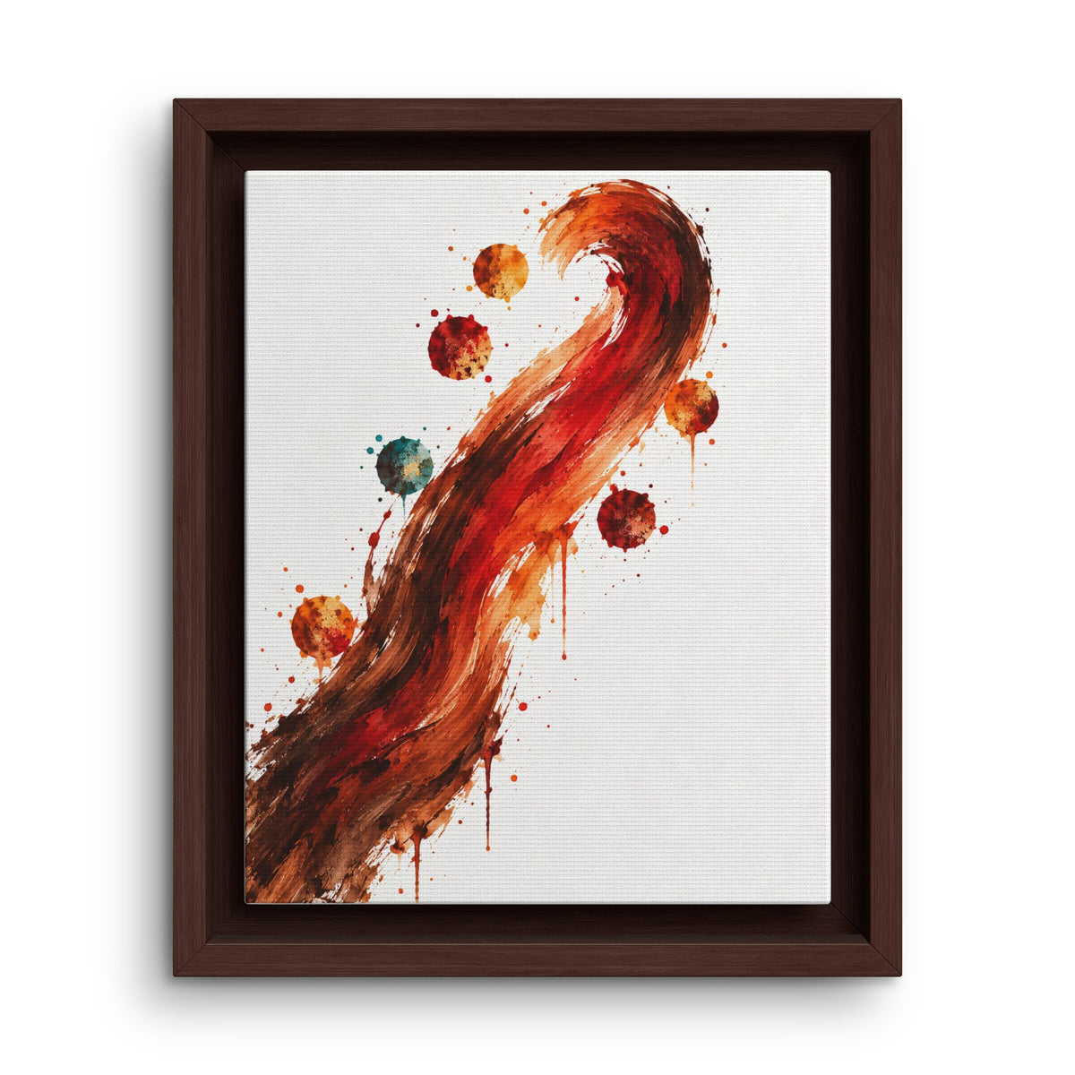 Le Premier Geste · Framed Canvas