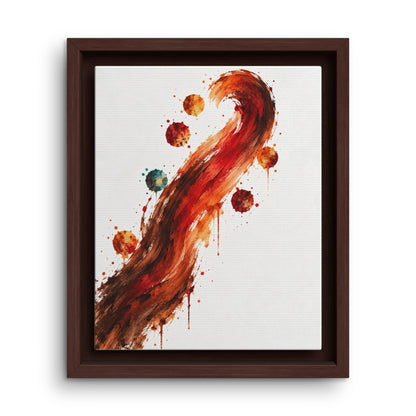 Le Premier Geste · Framed Canvas