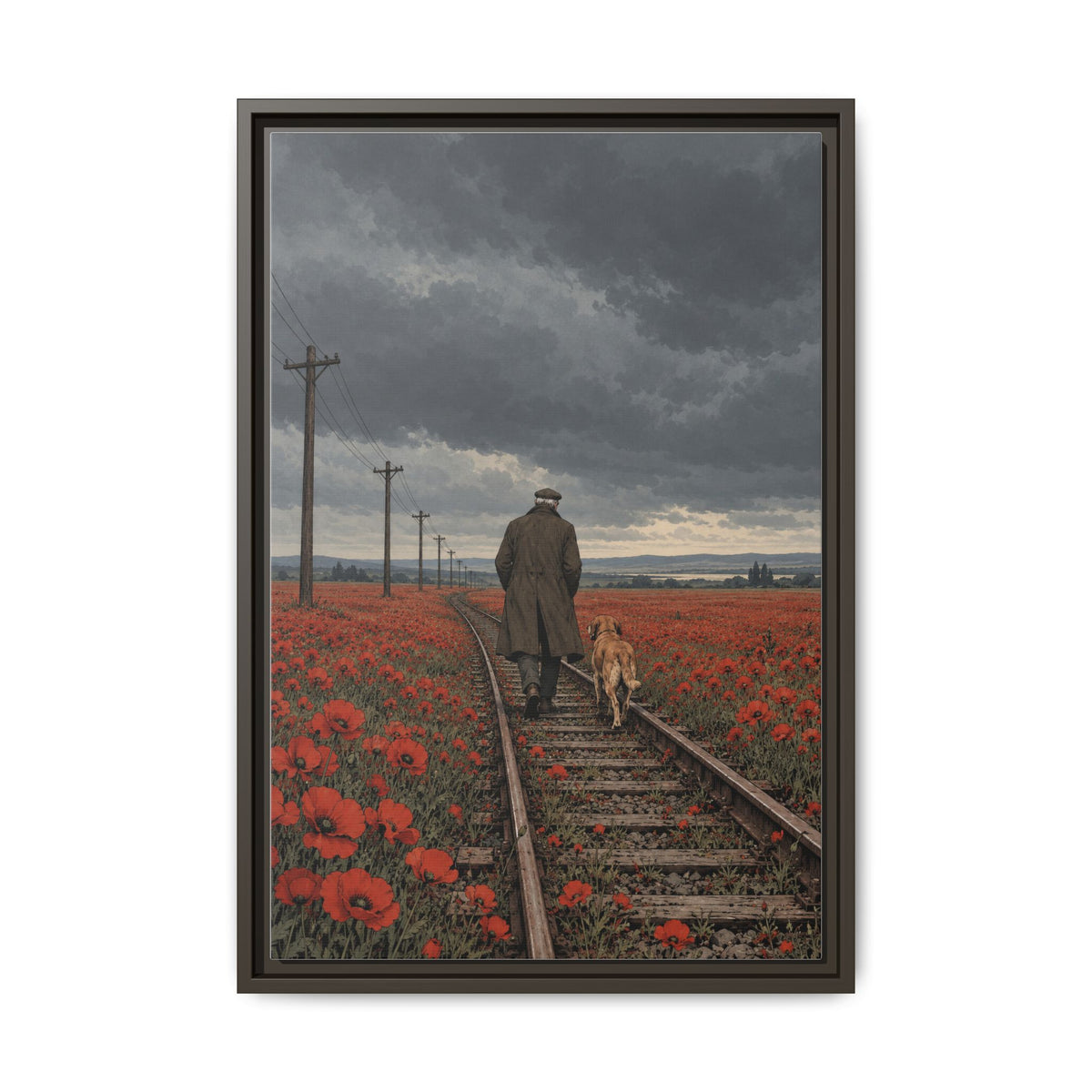 Northbound · Framed Canvas