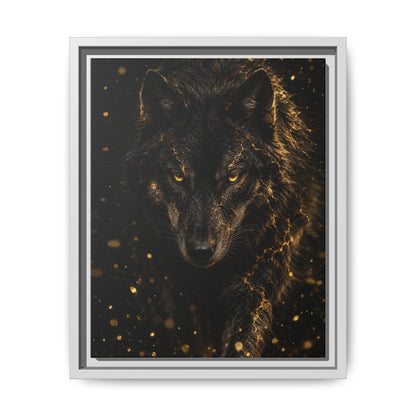 Lupus Aureus · Framed Canvas