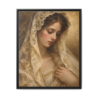 Dama di Pizzo · Framed Canvas