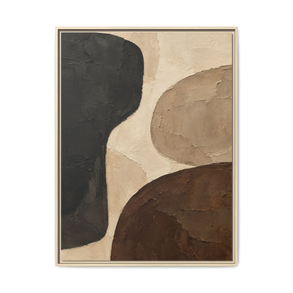 Sand and Shadow · Framed Canvas