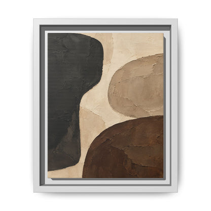 Sand and Shadow · Framed Canvas