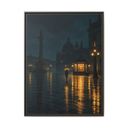 Small Hours · Framed Canvas
