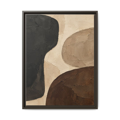 Sand and Shadow · Framed Canvas