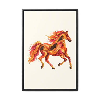 Equa Solaris · Framed Canvas