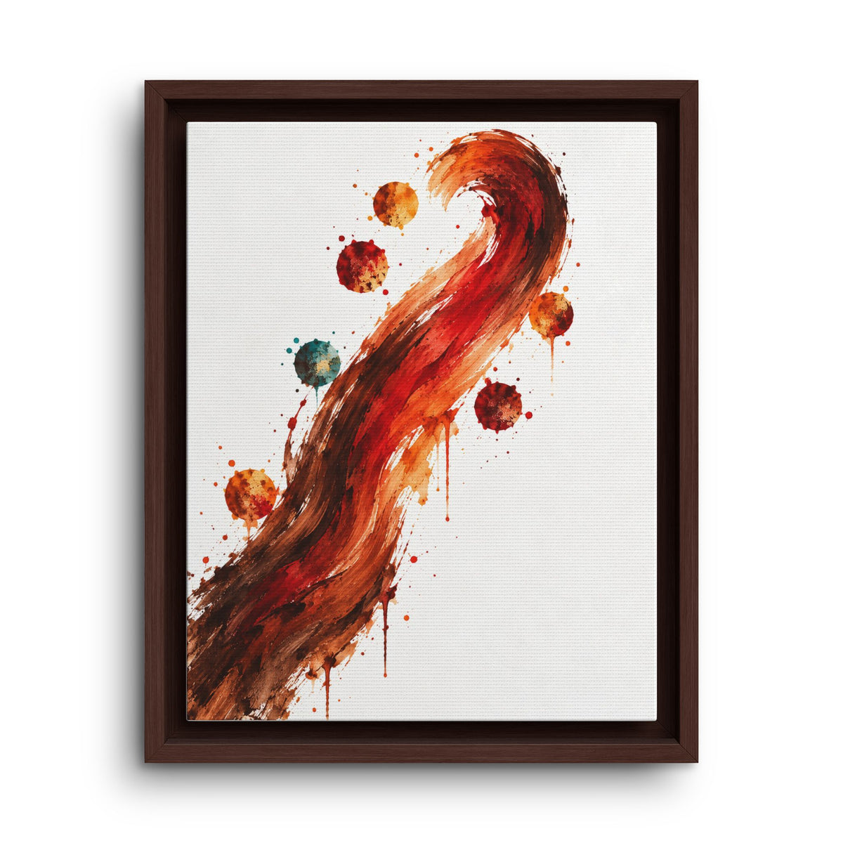 Le Premier Geste · Framed Canvas