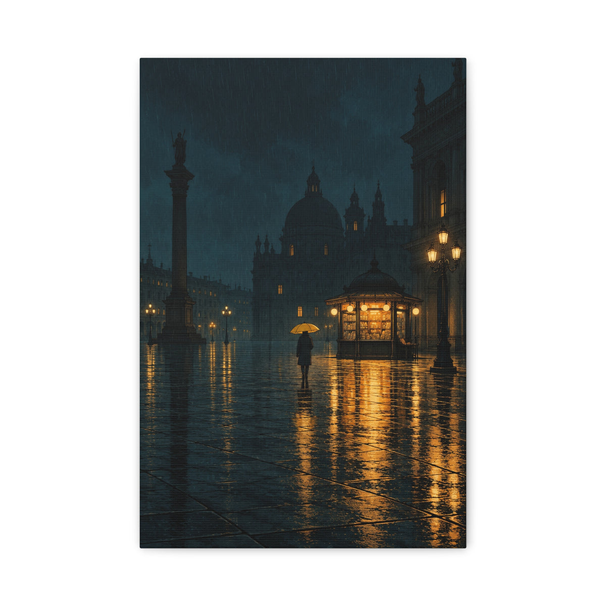 Small Hours · Frameless Canvas