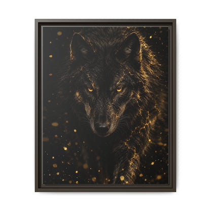 Lupus Aureus · Framed Canvas