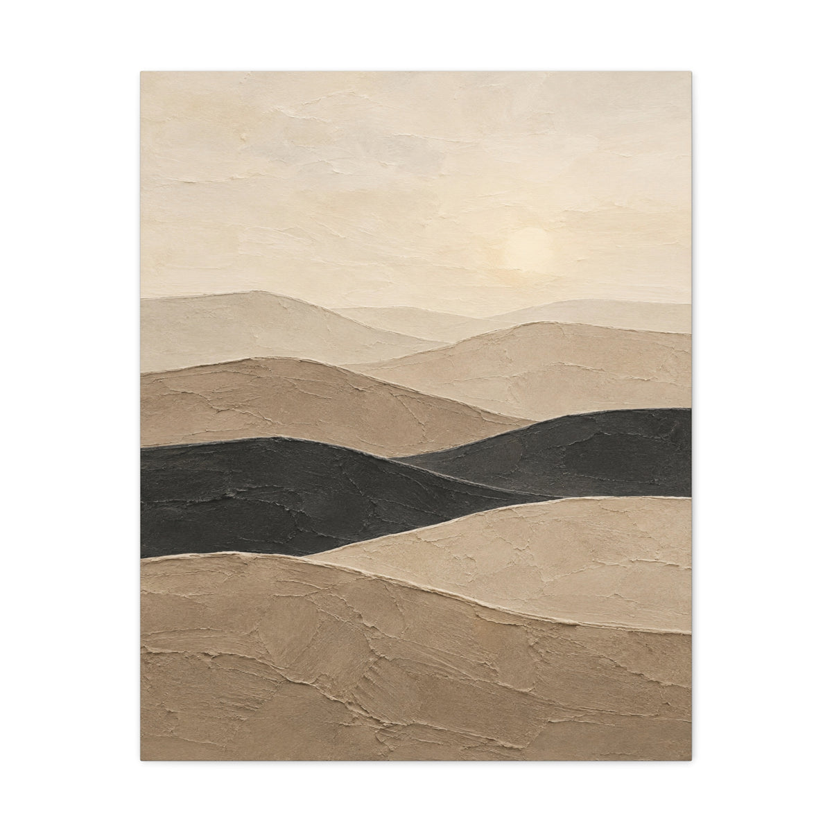 Quiet Hills · Frameless Canvas
