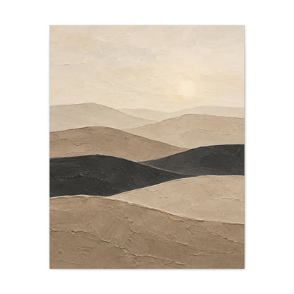 Quiet Hills · Frameless Canvas