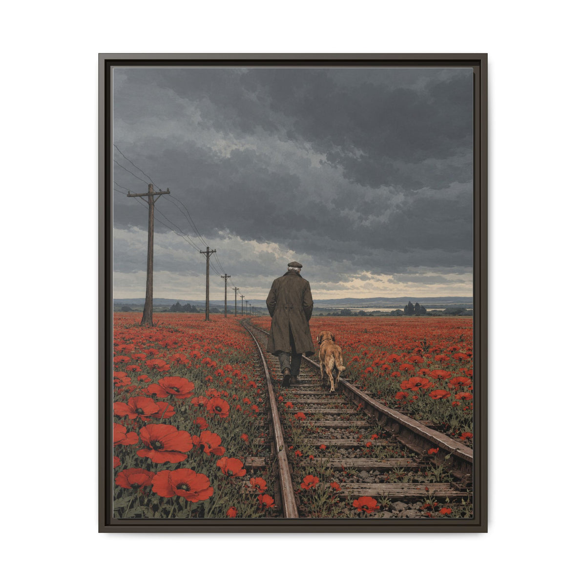 Northbound · Framed Canvas