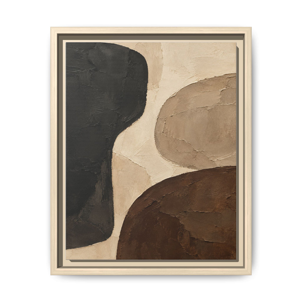 Sand and Shadow · Framed Canvas