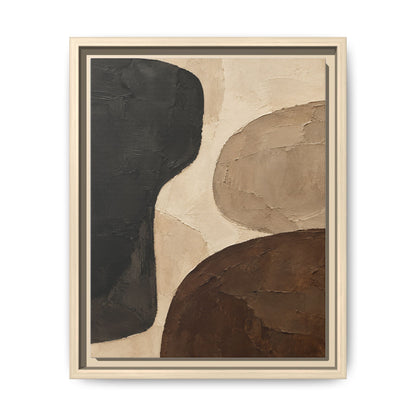 Sand and Shadow · Framed Canvas
