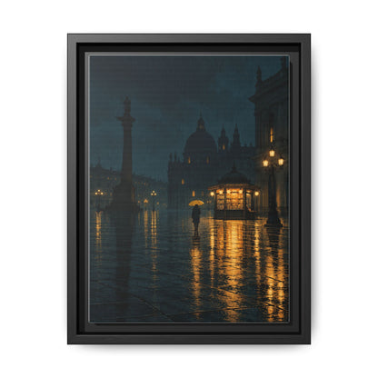 Small Hours · Framed Canvas