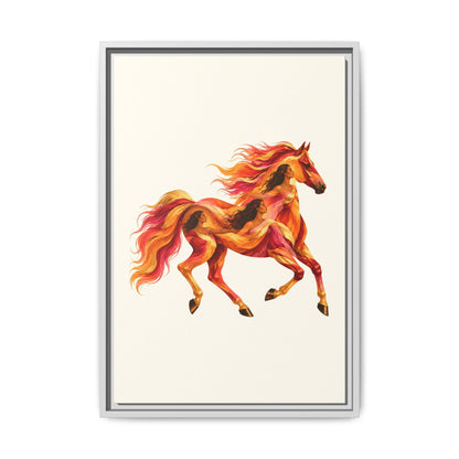 Equa Solaris · Framed Canvas