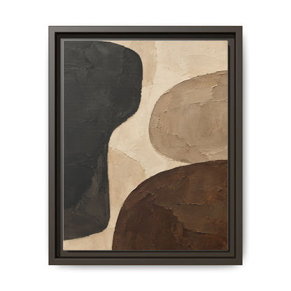 Sand and Shadow · Framed Canvas