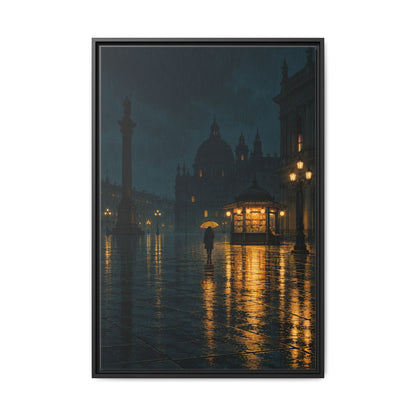 Small Hours · Framed Canvas