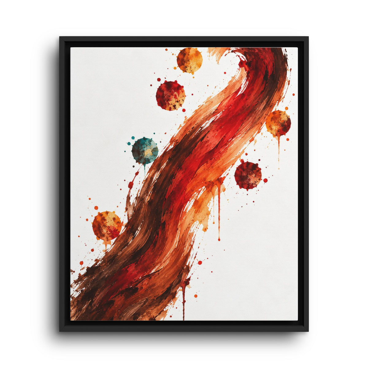 Le Premier Geste · Framed Canvas