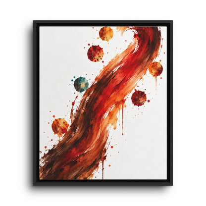 Le Premier Geste · Framed Canvas