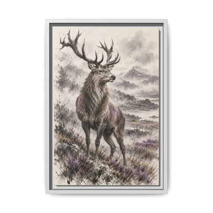 Rex Montium · Framed Canvas