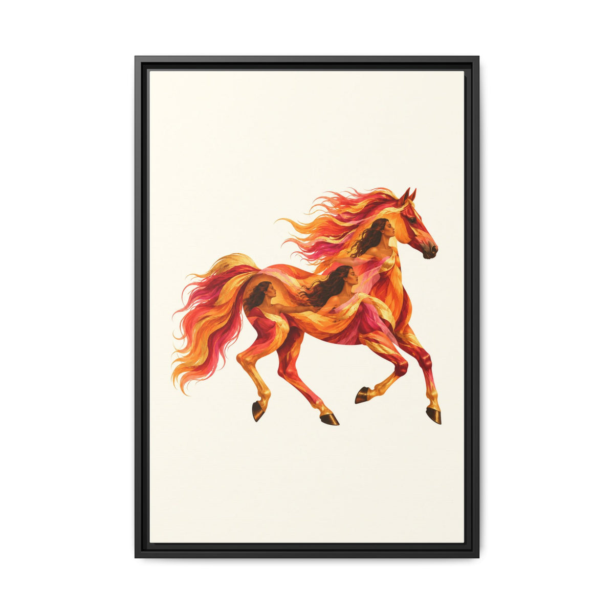 Equa Solaris · Framed Canvas