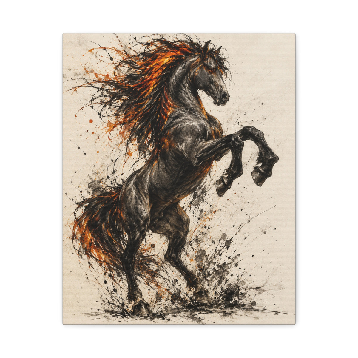 Equus Ignis · Frameless Canvas