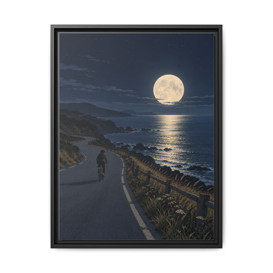 Where the Road Forgets · Framed Canvas