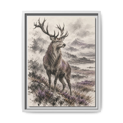 Rex Montium · Framed Canvas