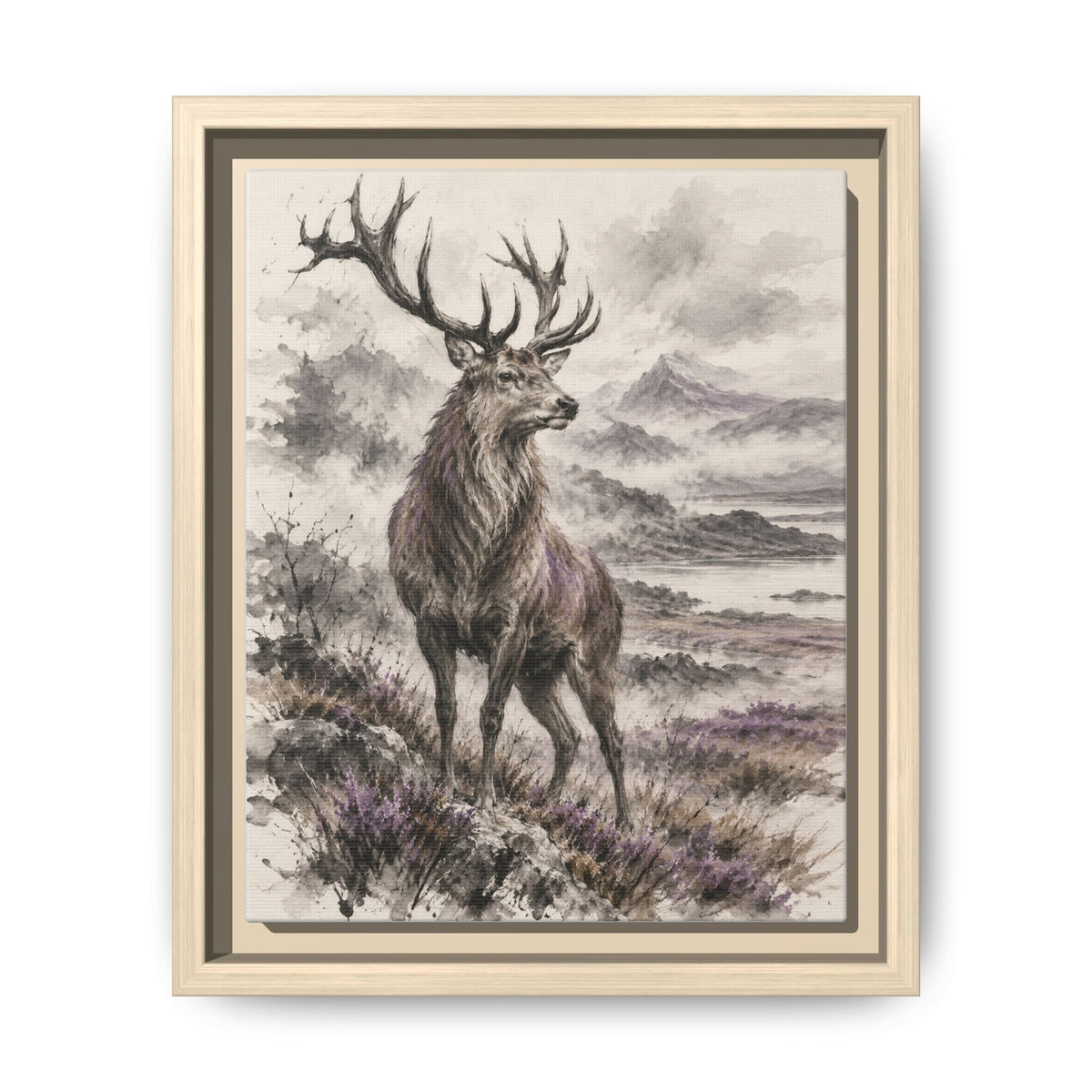 Rex Montium · Framed Canvas